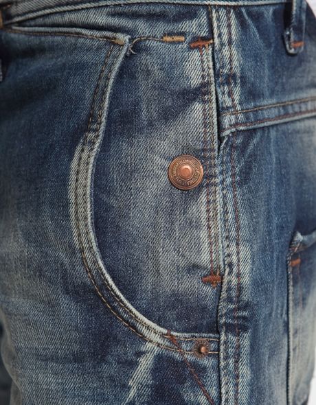 Zara Double Pocket Jeans in Blue for Men | Lyst