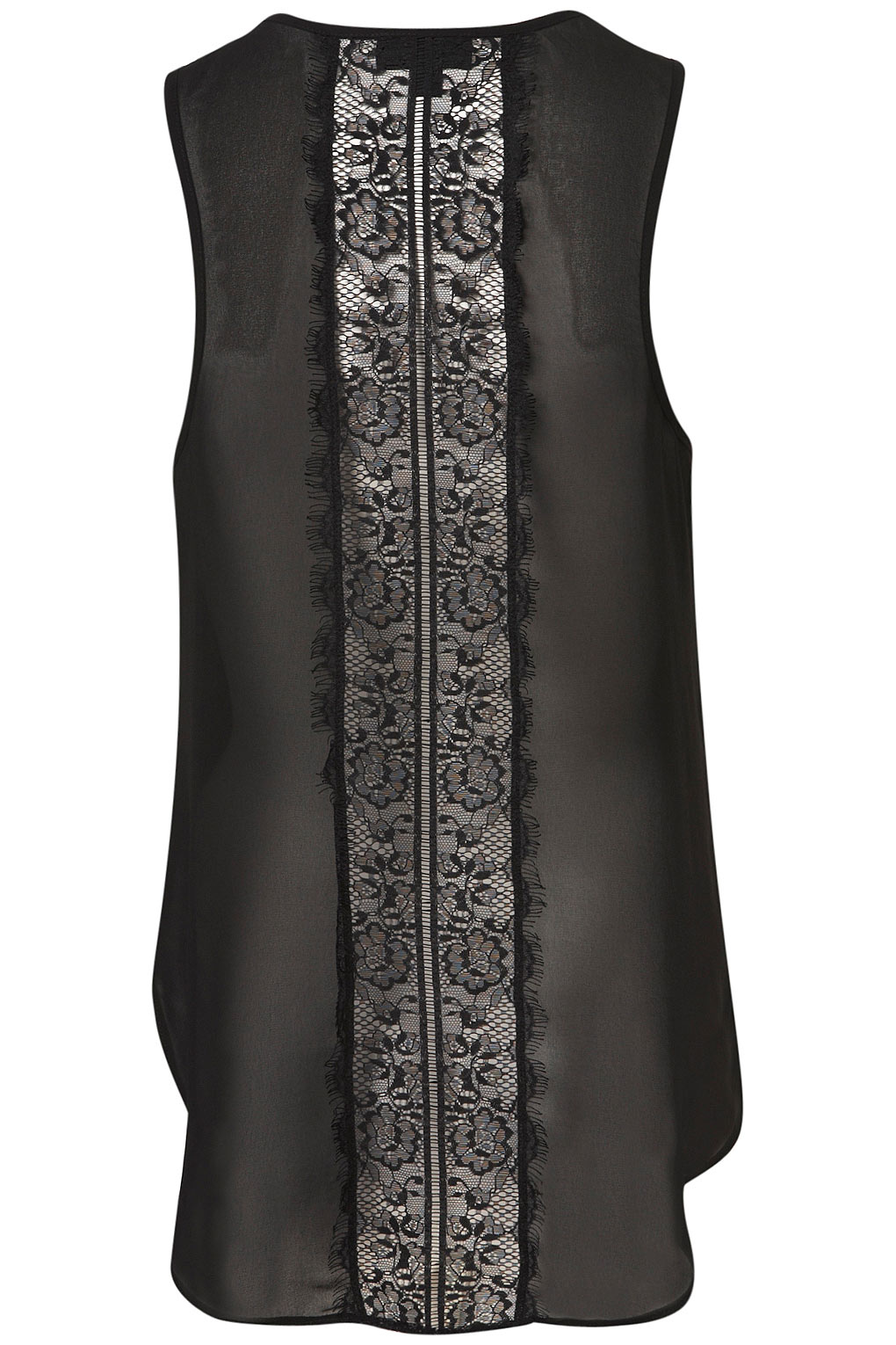 black lace vest top uk