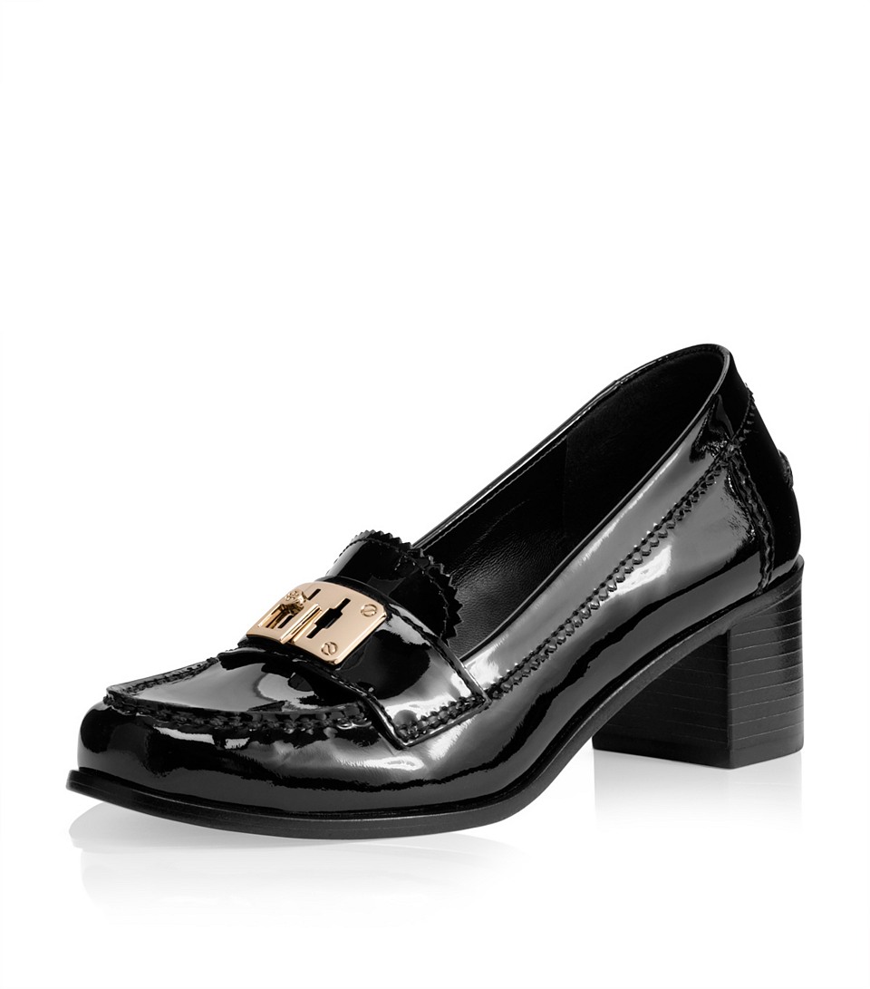 loafers mid heel