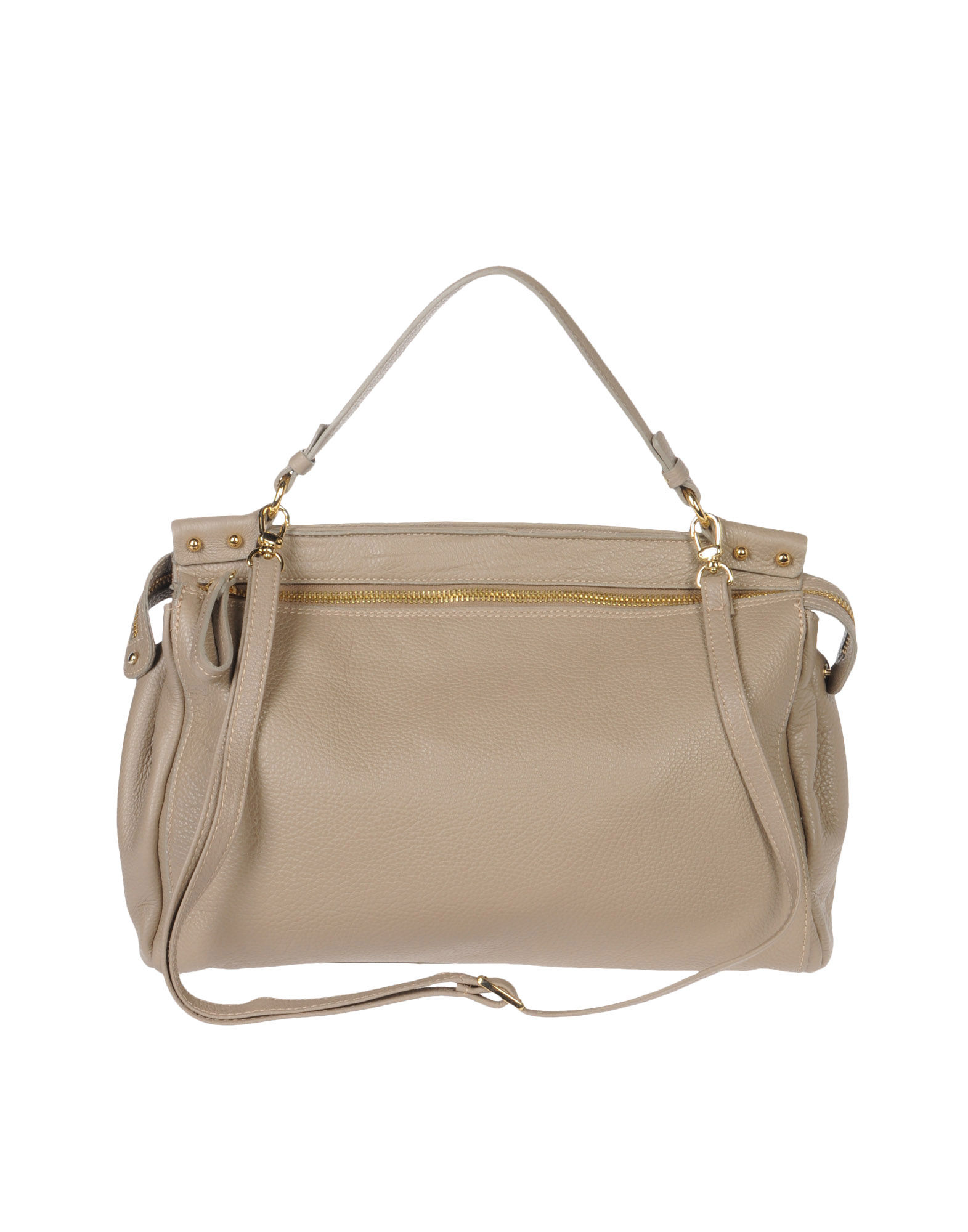 Nicoli Medium Leather Bag in Brown | Lyst