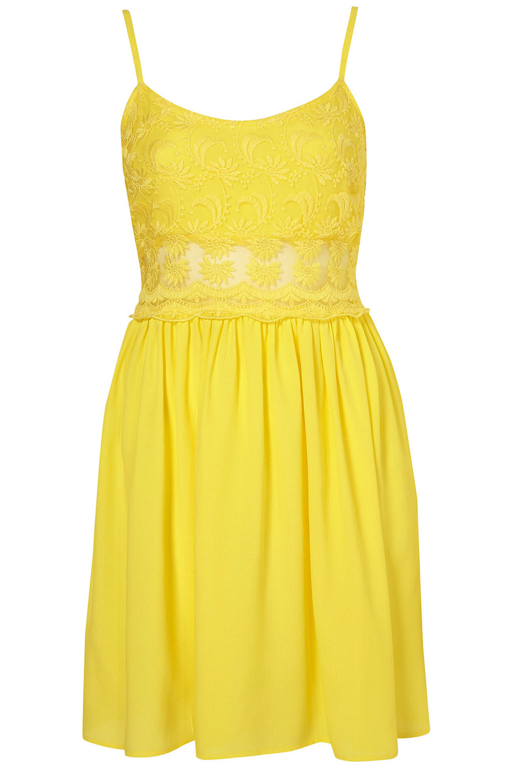 sun yellow dress