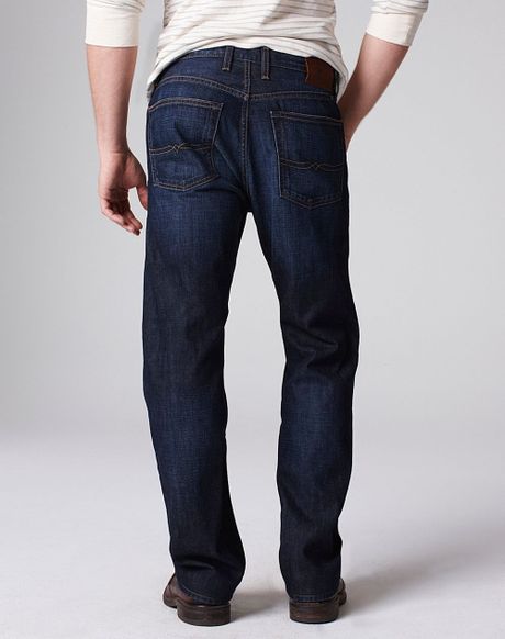 Lucky Brand 181 Relaxed Straight Jeans in Blue for Men (dark dickson ...