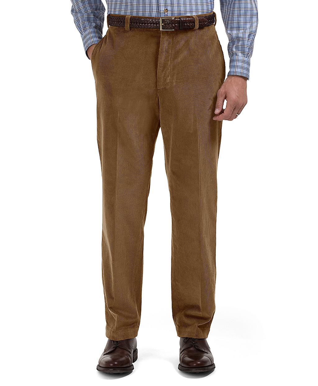 Brooks Brothers Hudson Fit Eightwale Corduroy Pants in Brown for Men ...