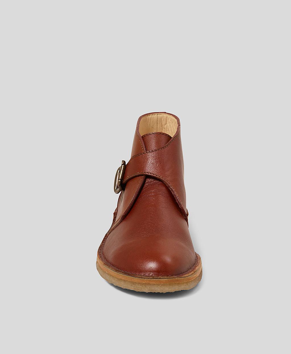 Lyst - Brooks Brothers Leather Monk Strap Desert Boots in Brown for Men