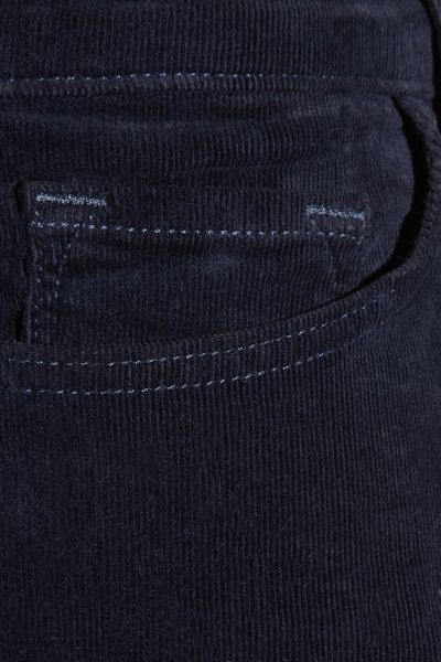 J Brand 511 Low Rise Corduroy Skinny Jeans in Blue (marine) | Lyst