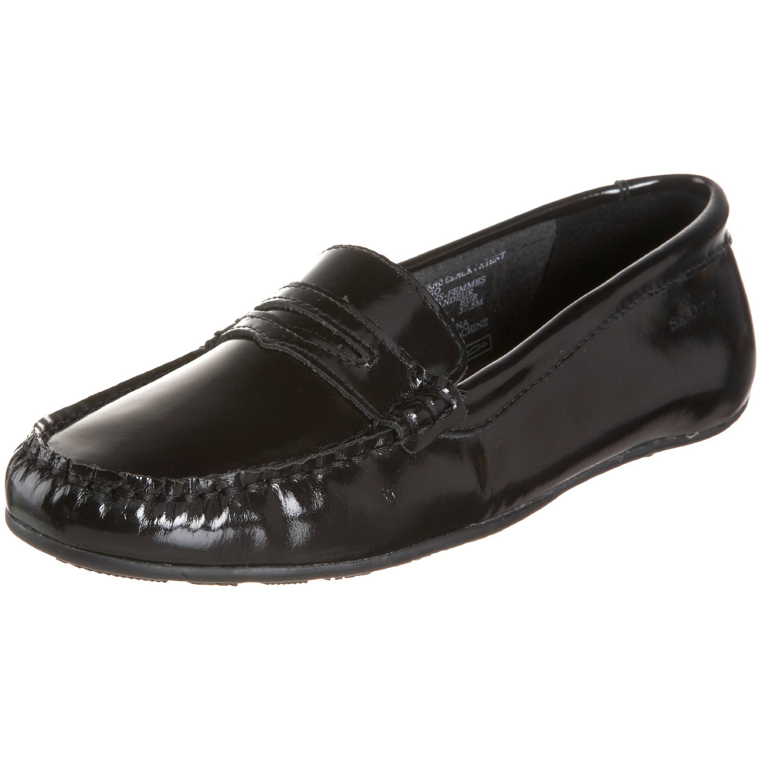 Sebago Lucerne Loafers in Black (black patent) | Lyst