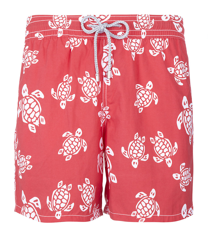 Vilebrequin Turtle Swim Shorts in Pink for Men | Lyst