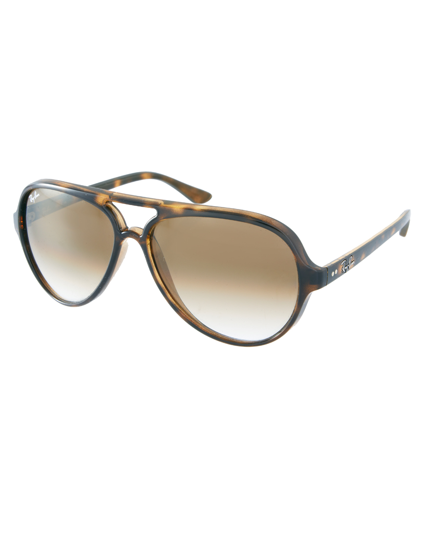 Ray-ban Aviator Sunglasses in Brown for Men | Lyst