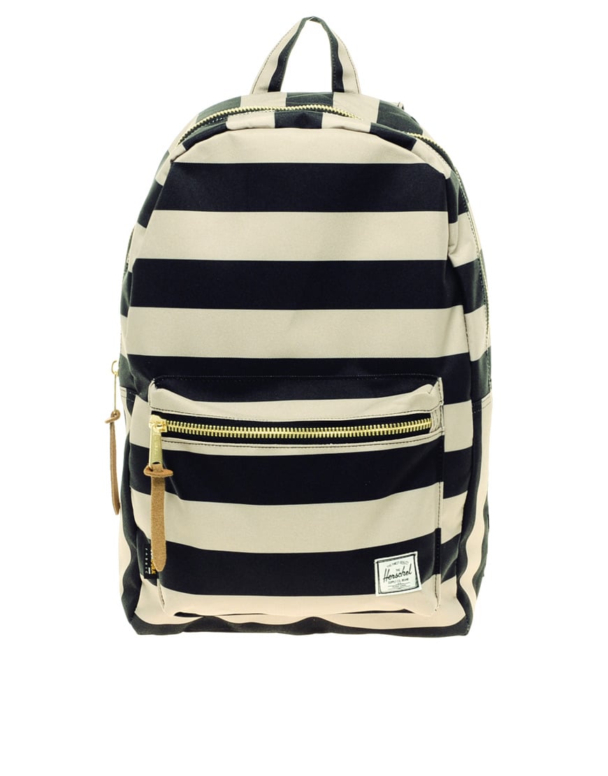 Herschel Supply Co. Stripe Settlement Backpack in Black for Men | Lyst