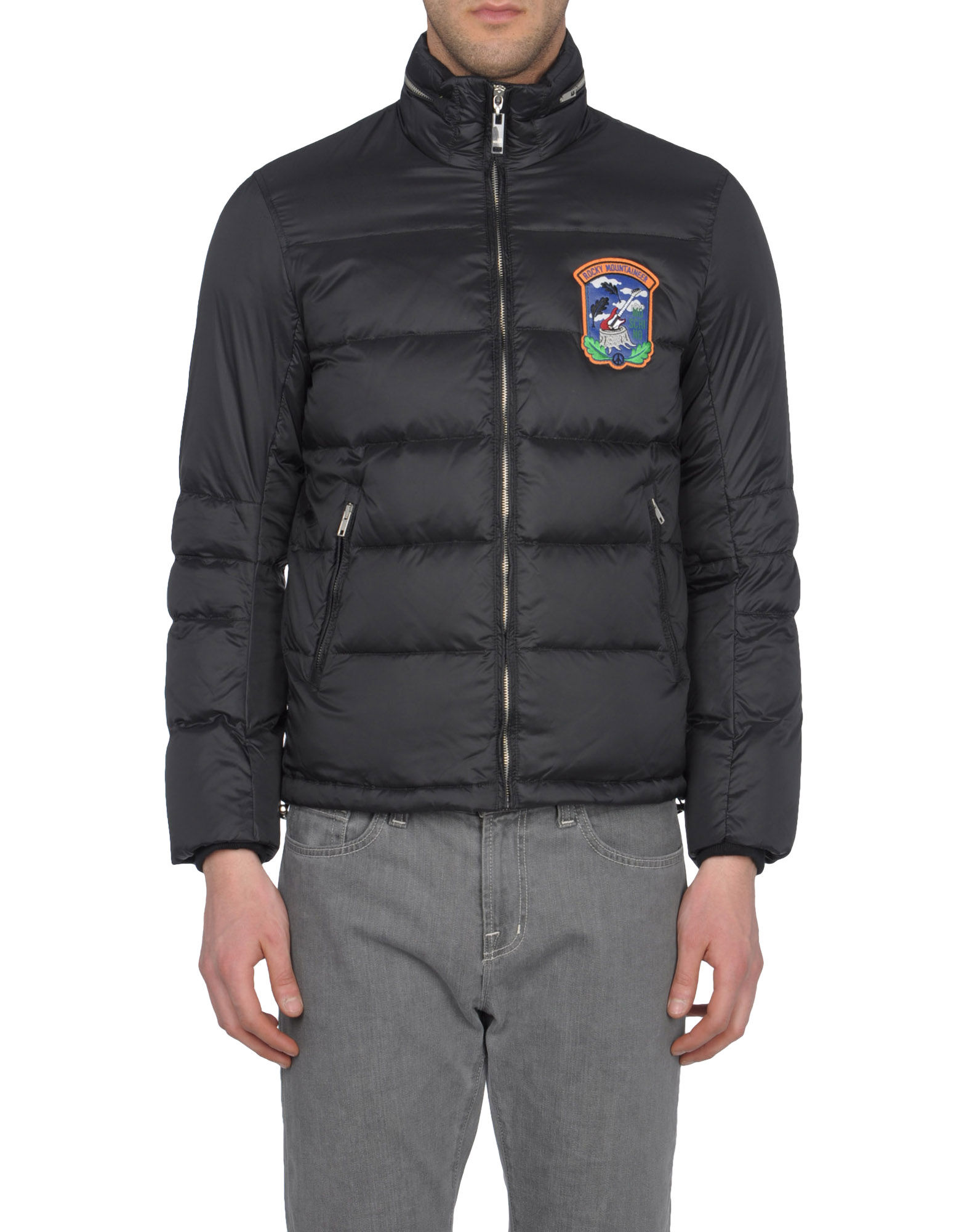 Love Moschino Down Jacket in Black for Men | Lyst