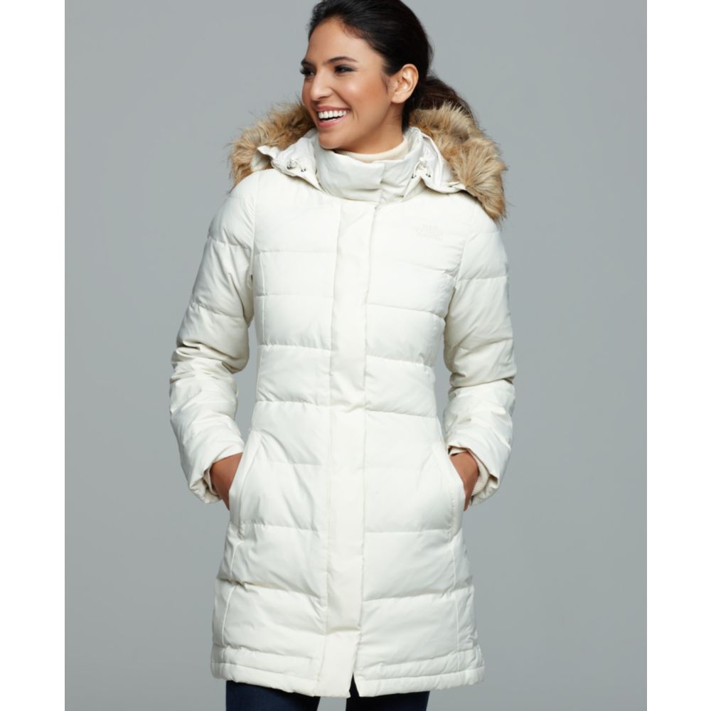 north face long down coat