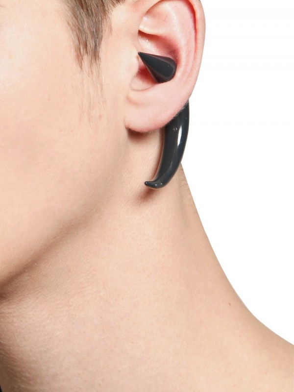 Lyst Givenchy Corn Single Earring In Black For Men Gallery