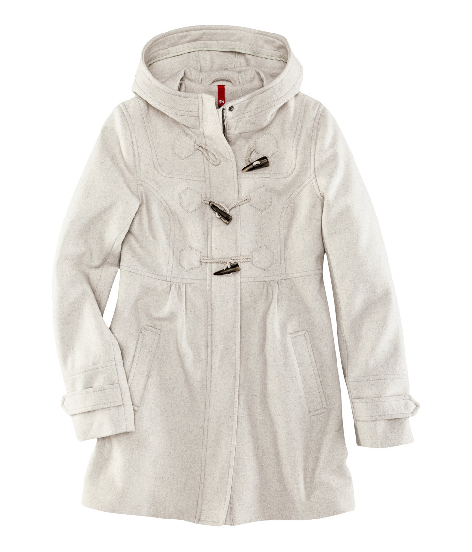 H&m Coat in Natural Lyst