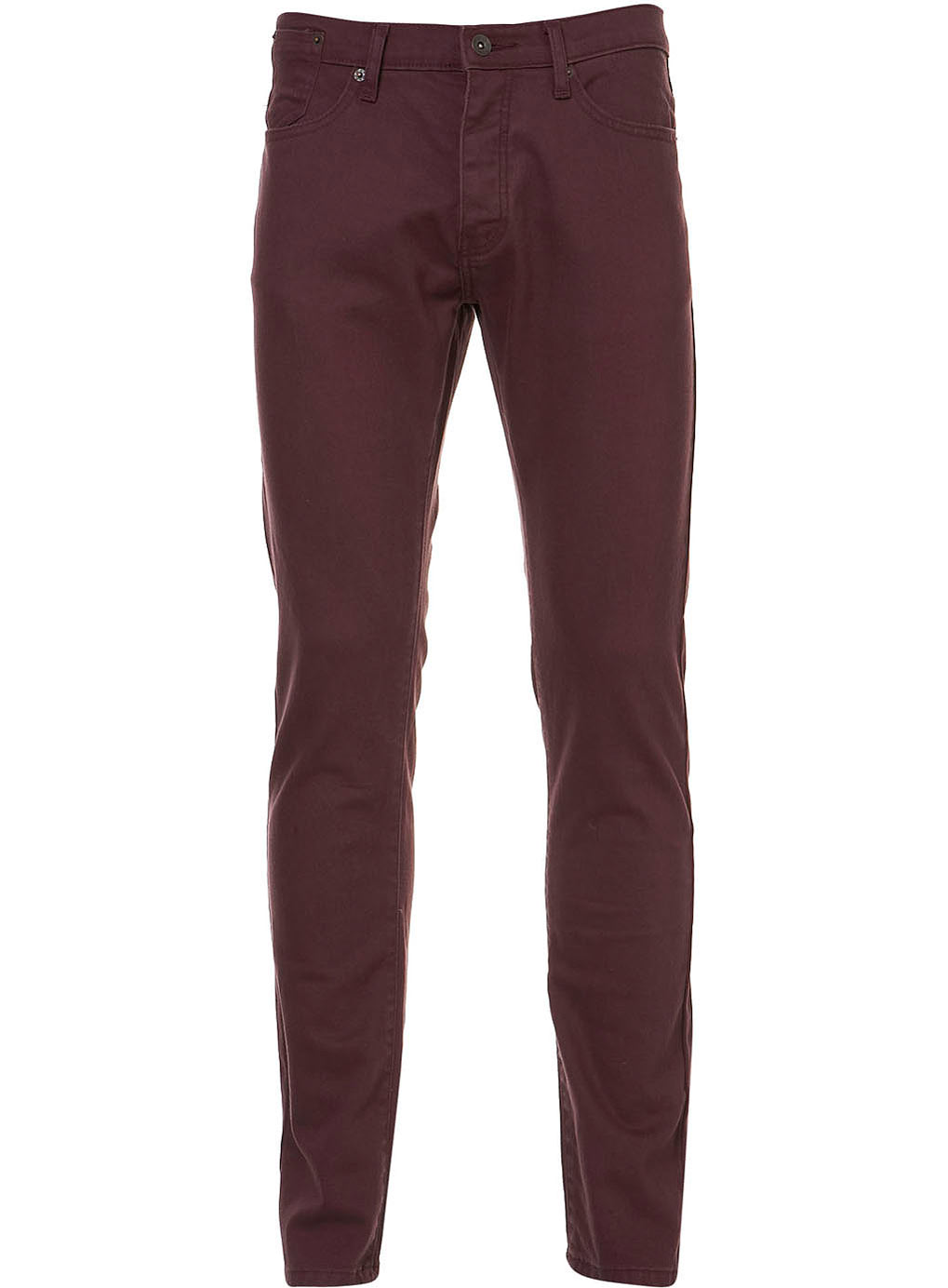 Topman Mauve Wine Red Stretch Skinny Jeans in Brown for Men (red) | Lyst