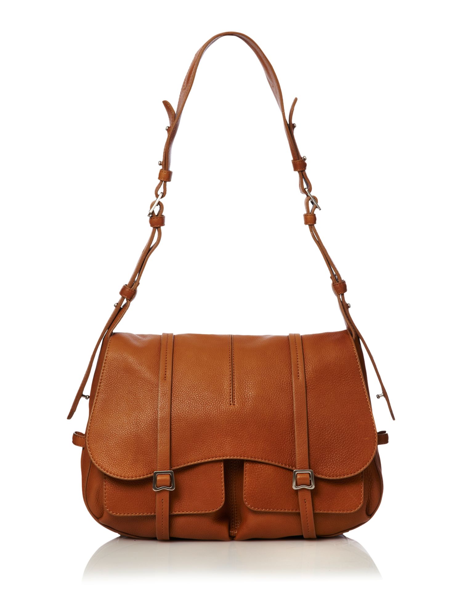 Radley Brown Leather Small Shoulder Bag IUCN Water