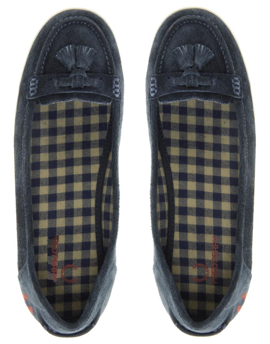 fred perry flat shoes
