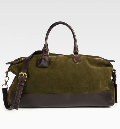 Ralph Lauren Large Duffel Bag in Green for Men (olive) | Lyst