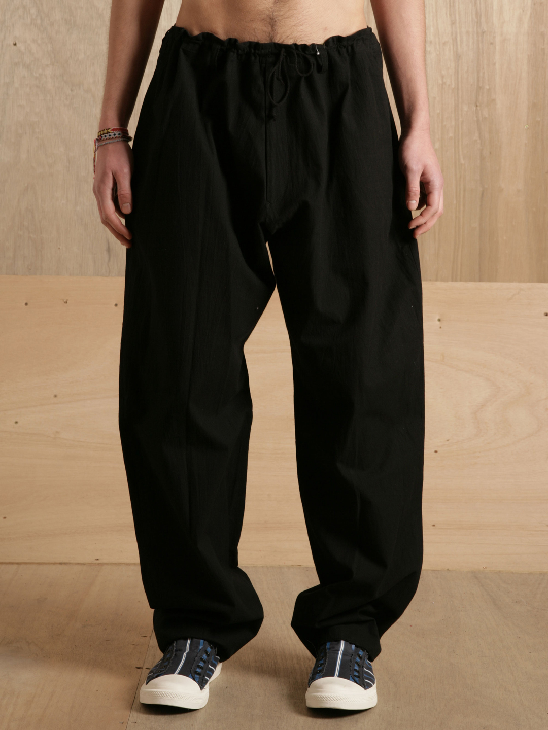 Lyst - Yohji Yamamoto Yohji Yamamoto Mens Side Elastic String Pants in ...