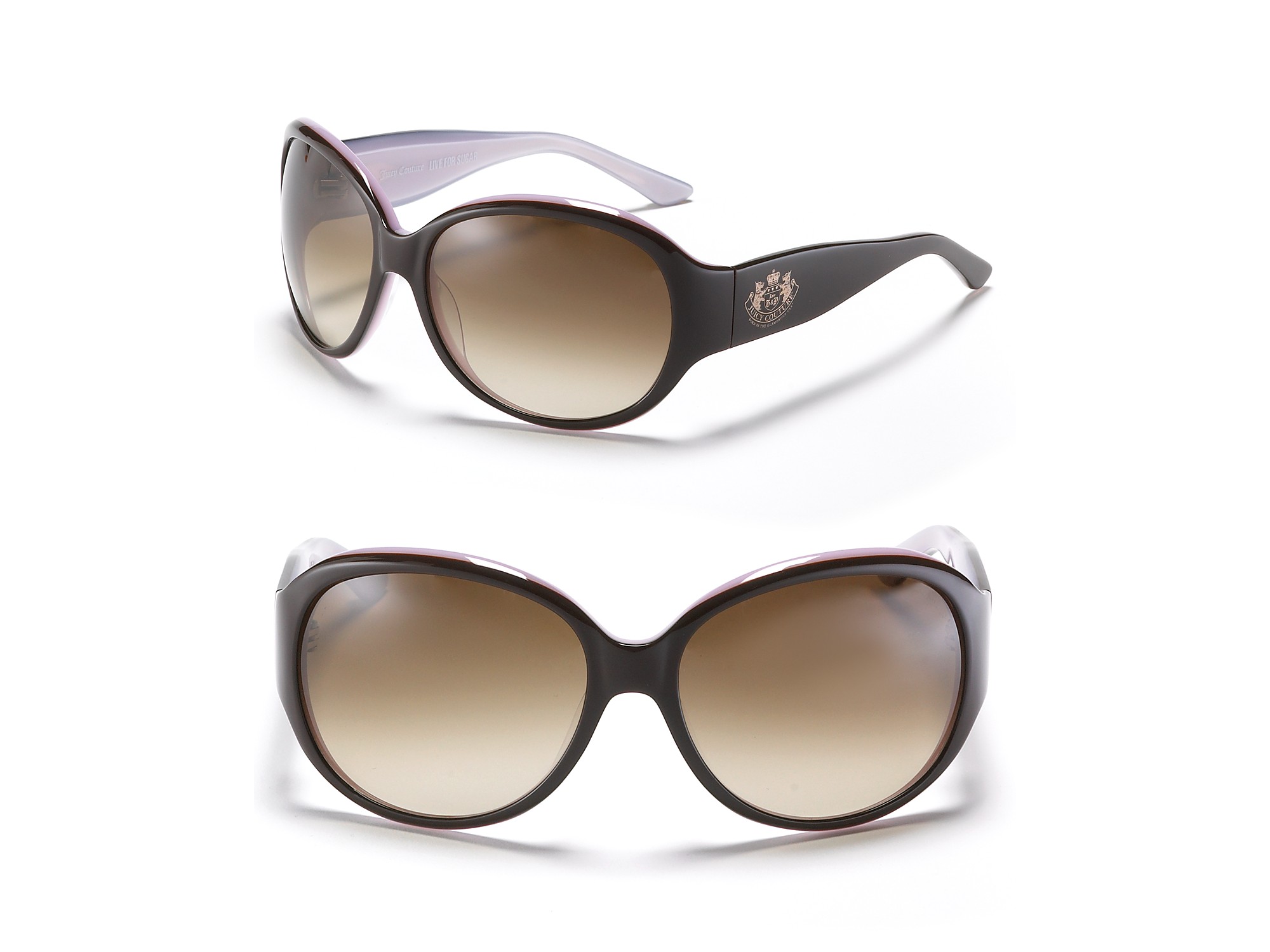 Lyst Juicy couture The Legend Oversized Sunglasses in Brown