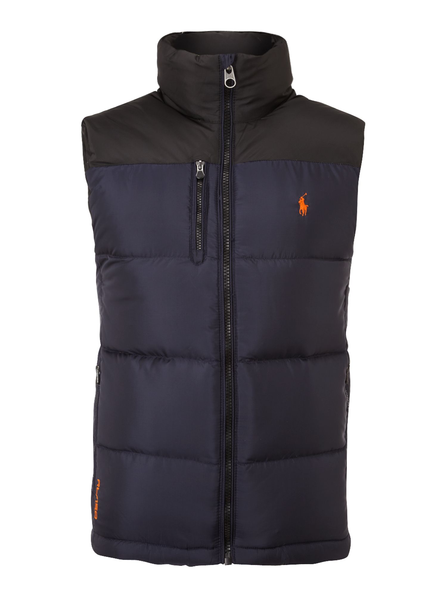 Polo ralph lauren Padded Gilet in Blue for Men | Lyst