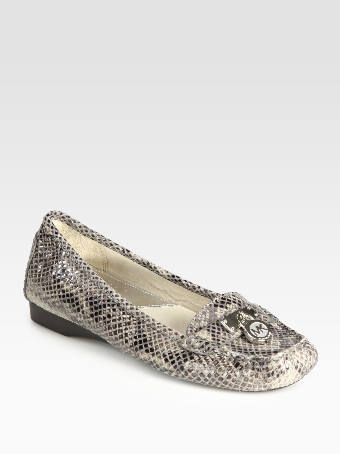 michael kors suede loafers