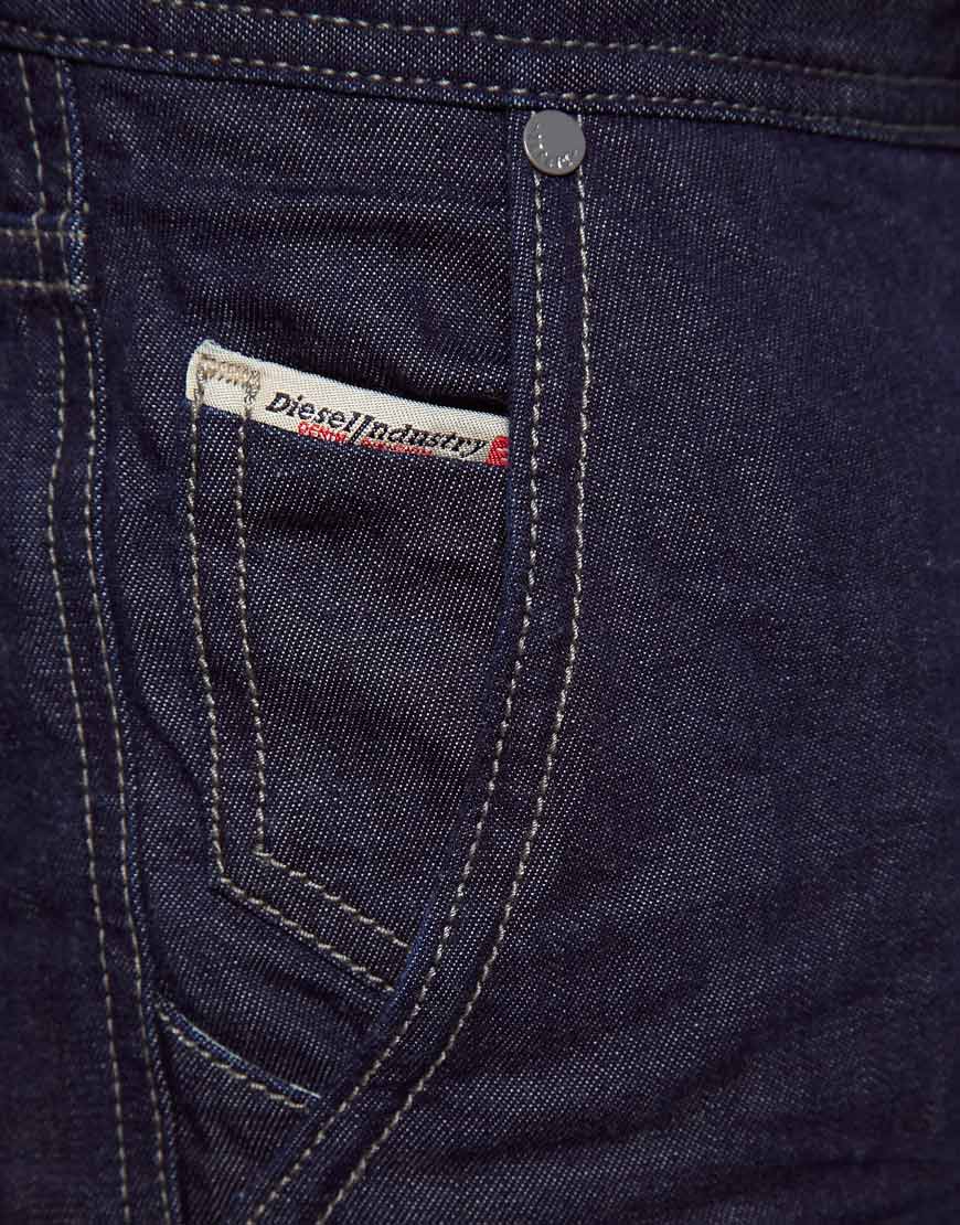 Lyst - Diesel Jeans Kakee 802a Slim Chino in Blue for Men
