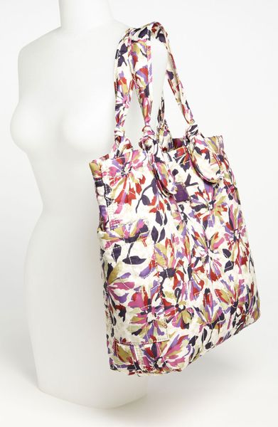Marc By Marc Jacobs Tote Pretty Nylon Tate in Floral (white swan) | Lyst