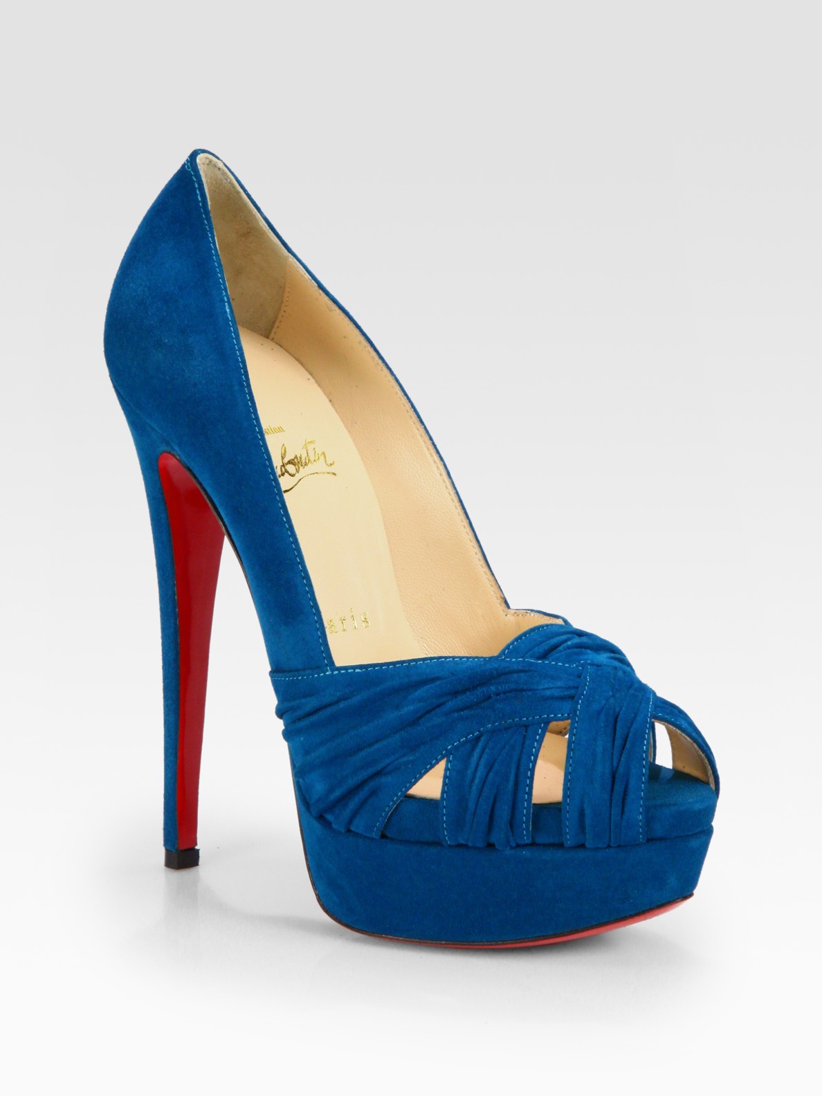 christian louboutin suede