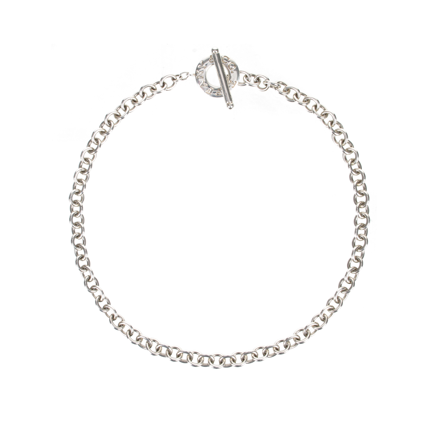 Tiffany & Co Sterling Silver Chain Necklace in Silver | Lyst