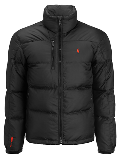 Polo Ralph Lauren Snow Puffer Jacket Black in Black for Men | Lyst