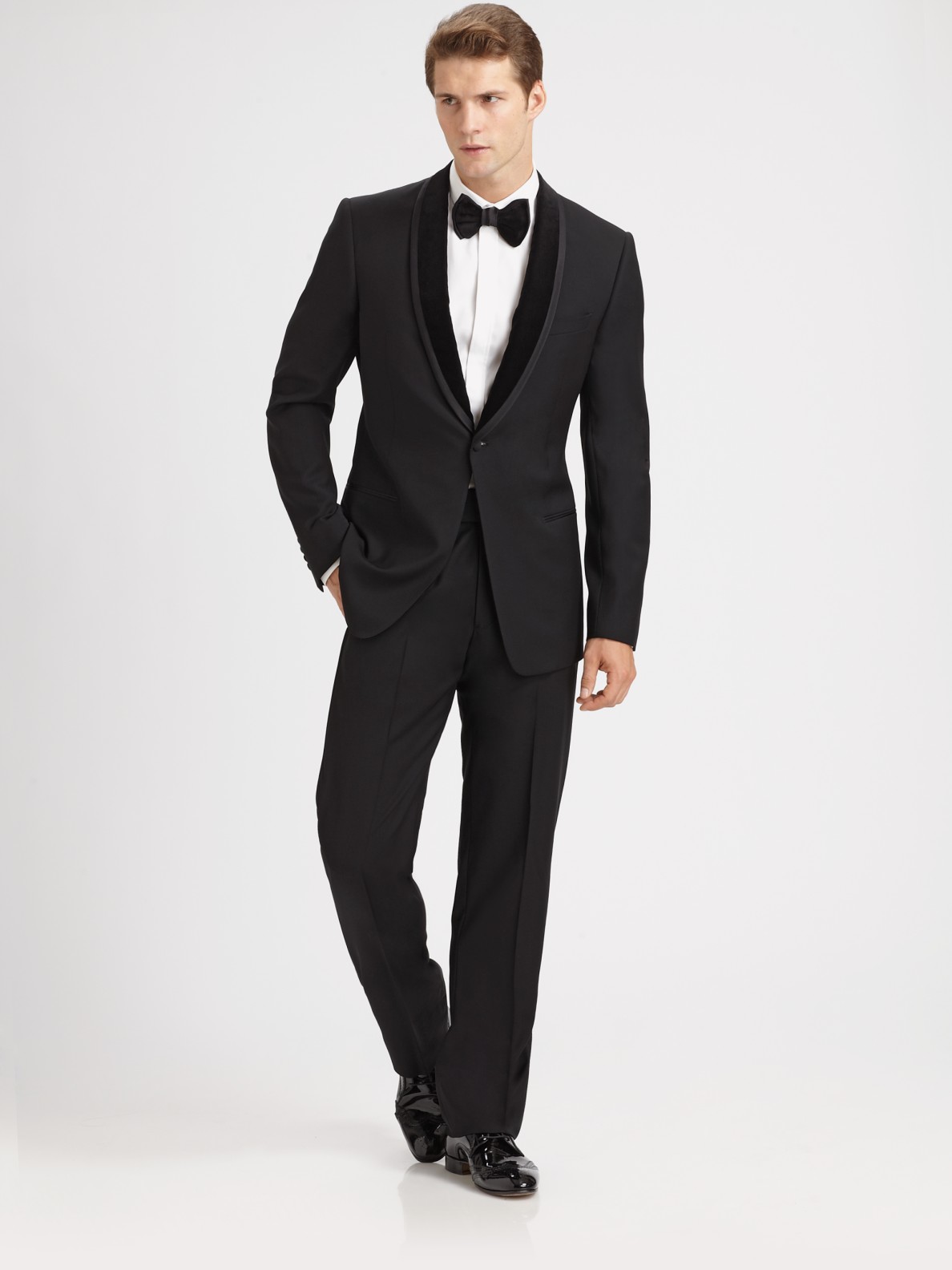 Armani Classic Tuxedo in Black for Men | Lyst