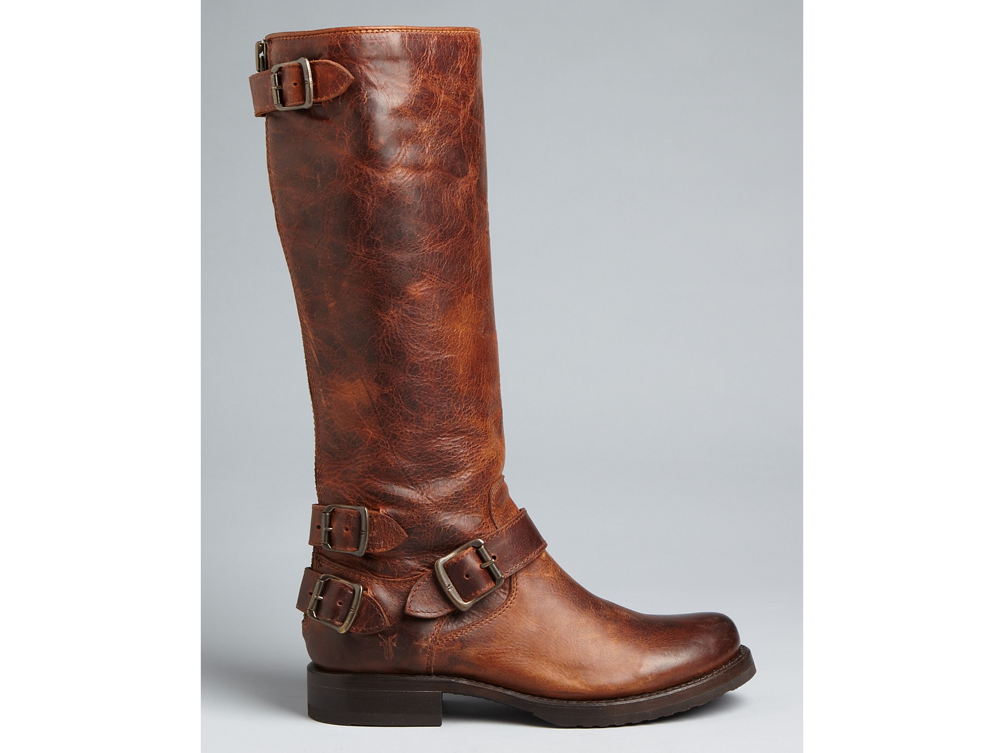 frye veronica combat boots tall