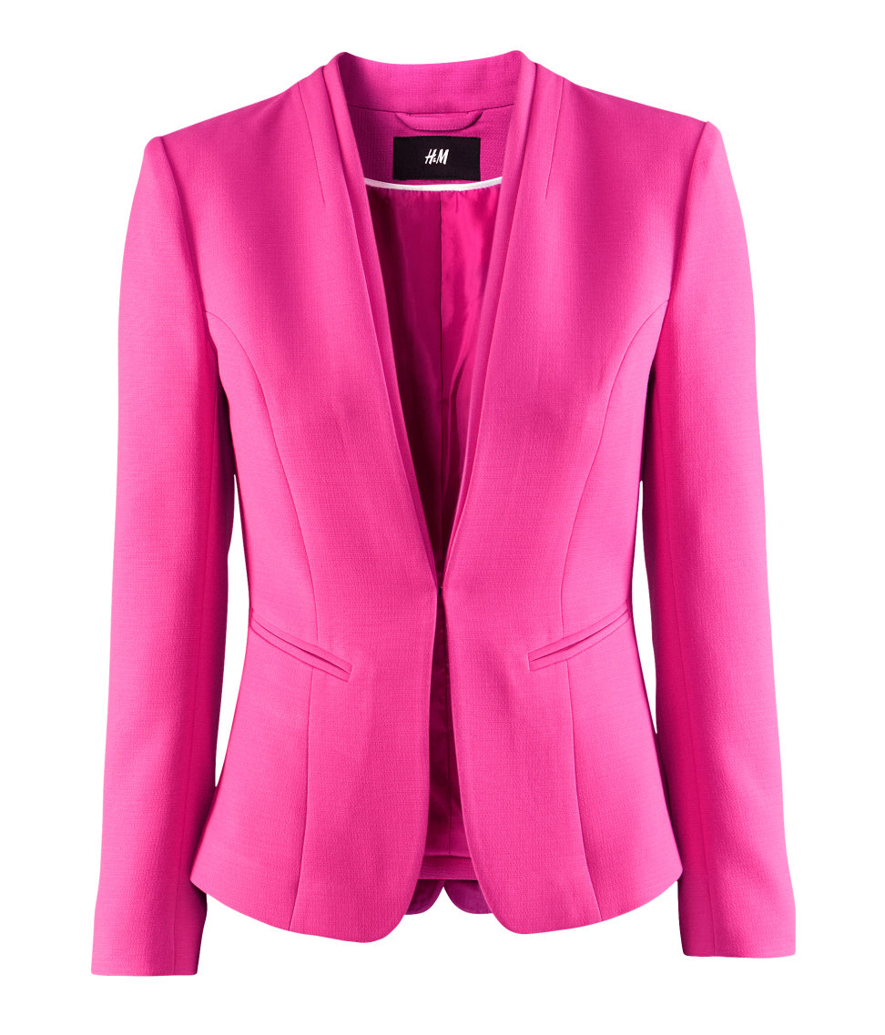 pink blazer size 16