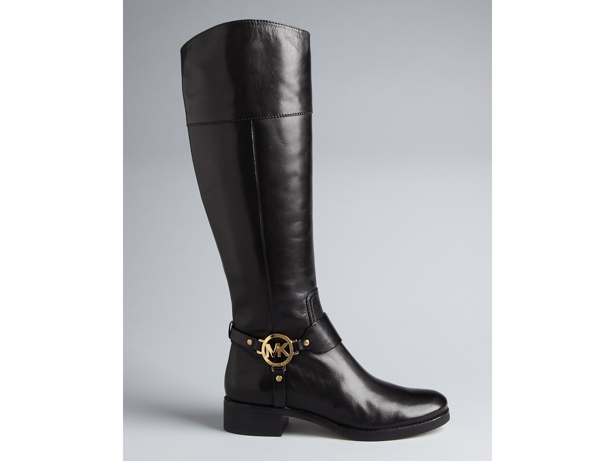Lyst - Michael Kors Michael Harness Riding Boots Fulton in Brown