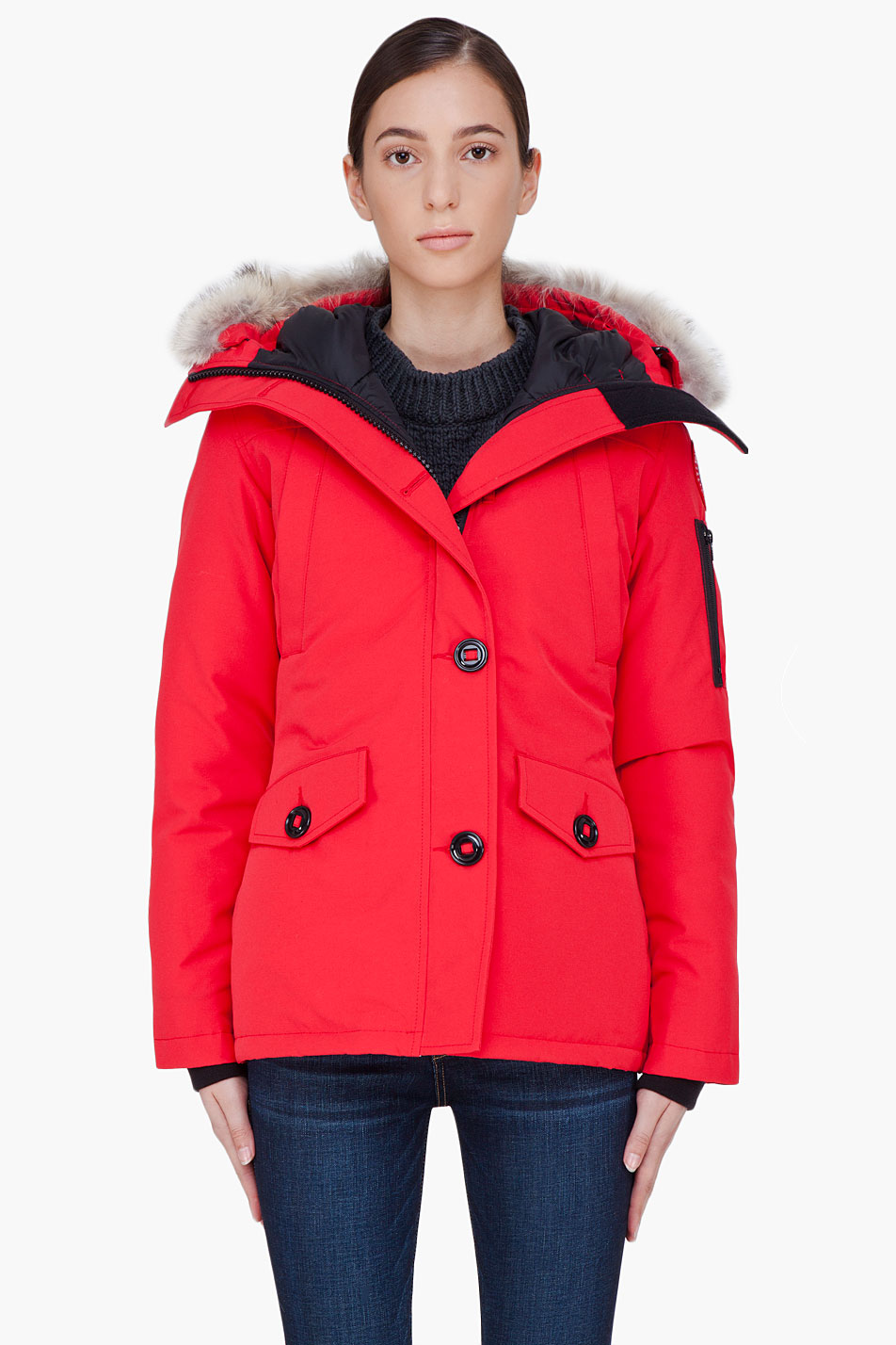 canada goose arctic parka red canada goose arctic parka red