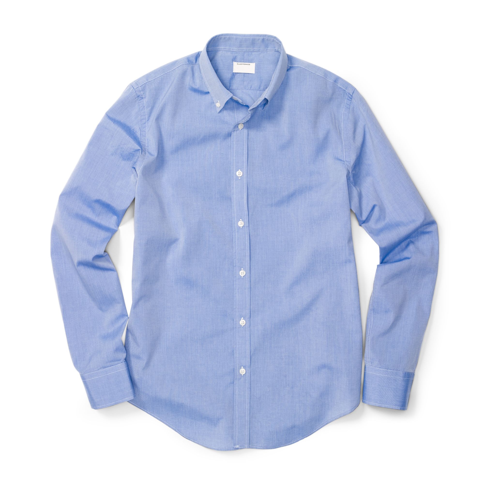 Club monaco Made in The Usa Shirt in Blue for Men | Lyst