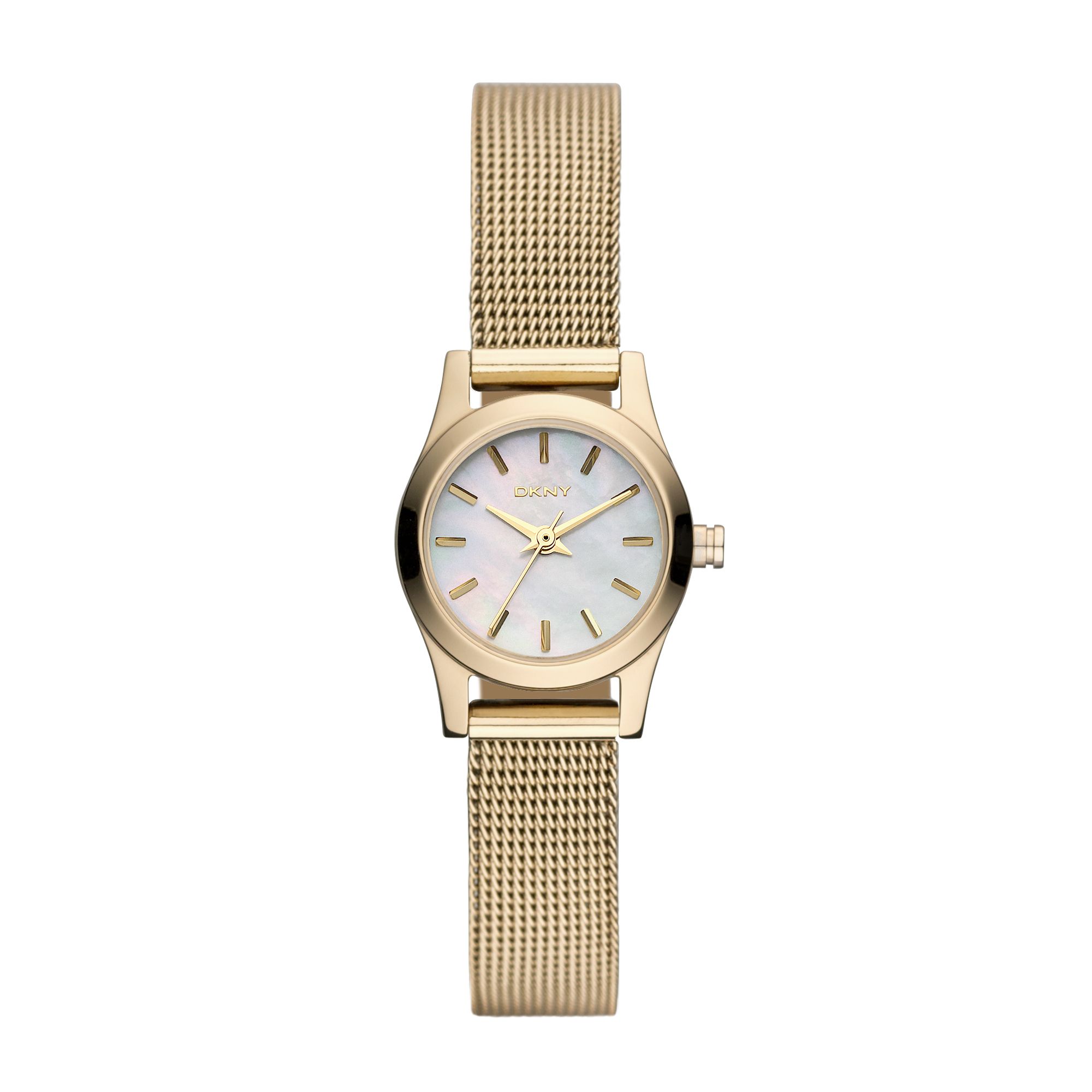 Dkny Ladies Essentials Watch in Gold | Lyst