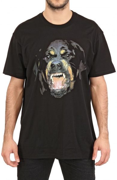Givenchy Rottweiler Oversized Jersey T-Shirt in Black for Men | Lyst