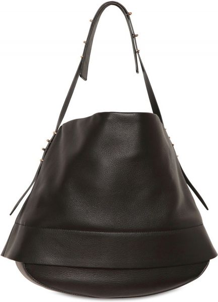 Maiyet Leather Large Hobo Shoulder Bag in Black | Lyst