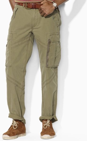 Polo Ralph Lauren Parachute Poplin Cargo Pant in Green for Men ...