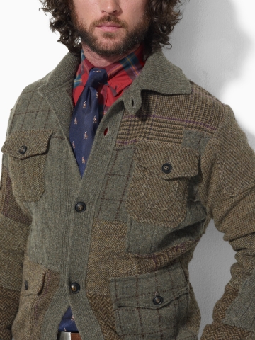polo ralph lauren sweater jacket