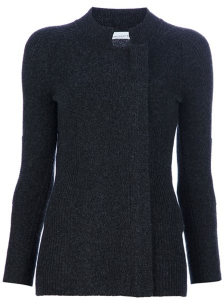 Etoile Isabel Marant Cardigan in Gray (grey) | Lyst