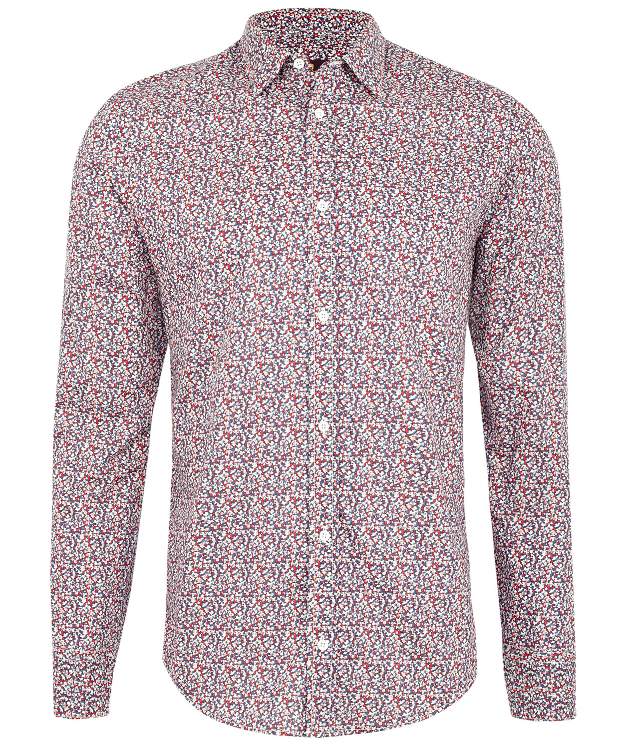 Liberty London Collections Red Pepper Print Shirt in Red for Men | Lyst