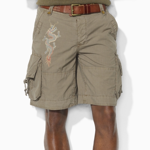 Lyst - Polo Ralph Lauren Printed Cargo Short in Green for Men