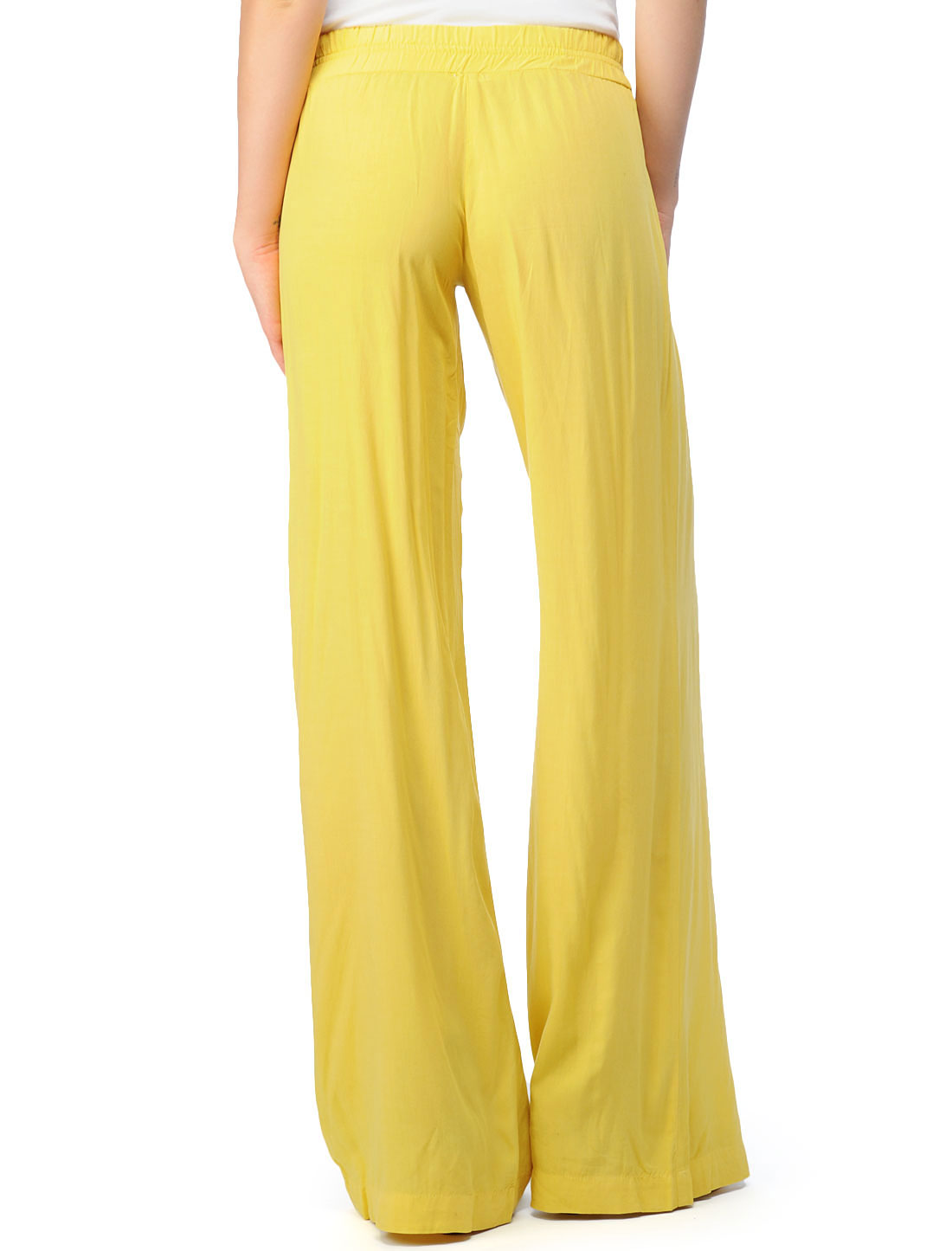 Splendid Wide Leg Pant In Yellow Lyst 