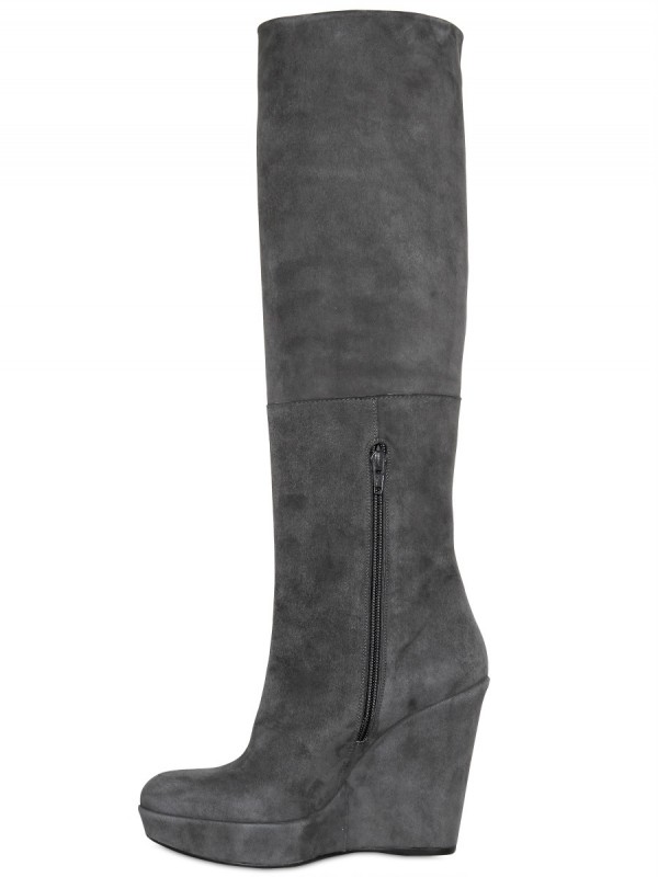 pull on wedge booties