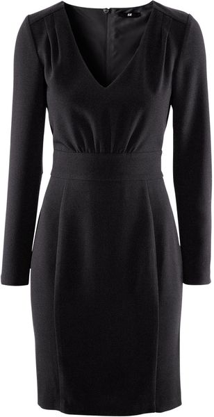 H&m Dress in Black | Lyst