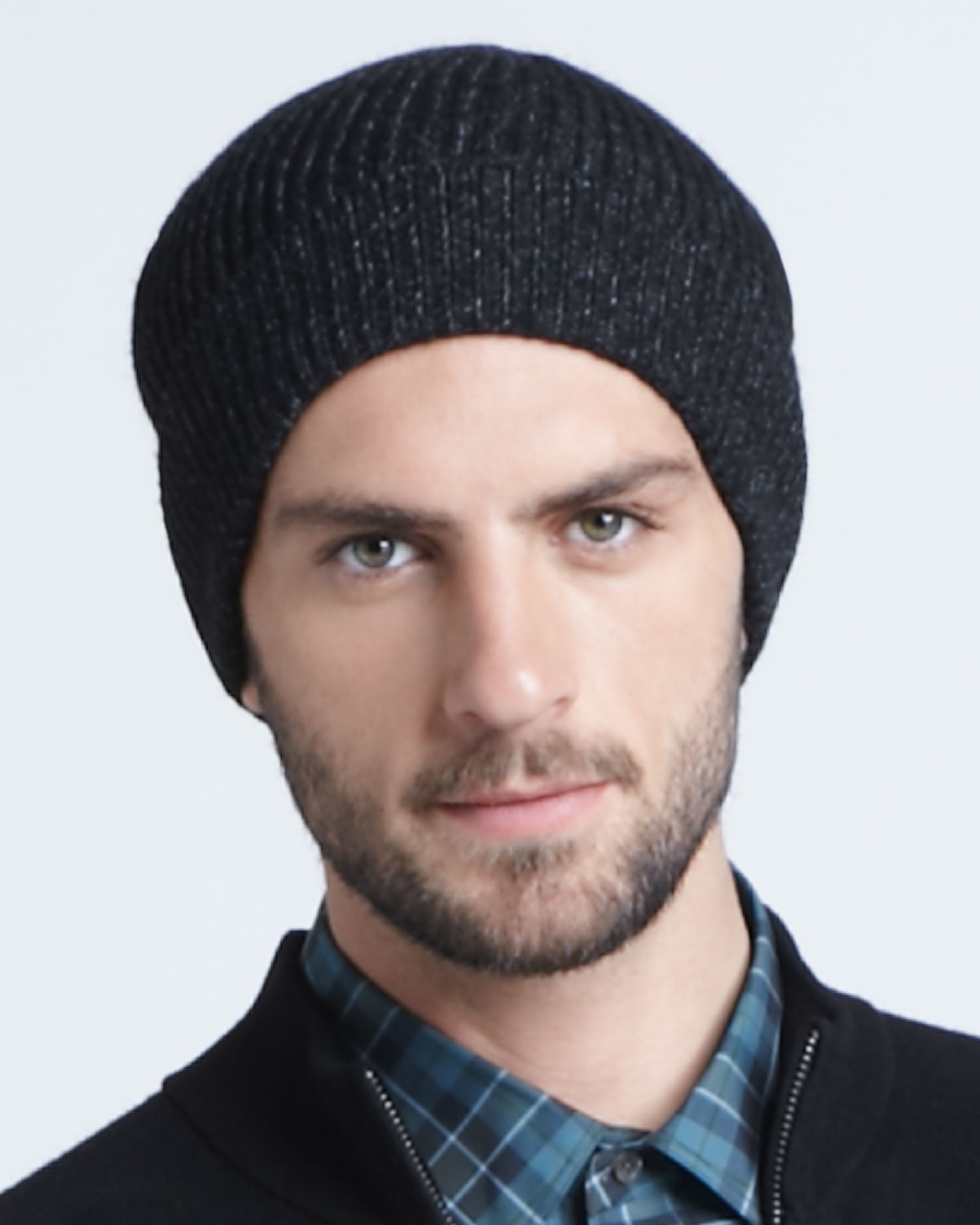 Lyst - Theory Ribbed Skull Cap in Black for Men