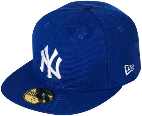 New Era Ny Yankees 59 Fifty Baseball Cap in Blue for Men (royal blue ...