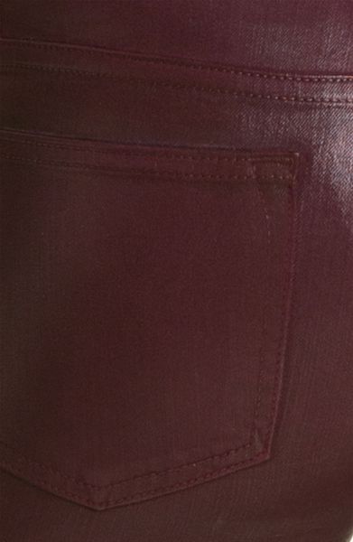 Rich & Skinny Legacy Leather Faux Leather Skinny Jeans in Purple ...